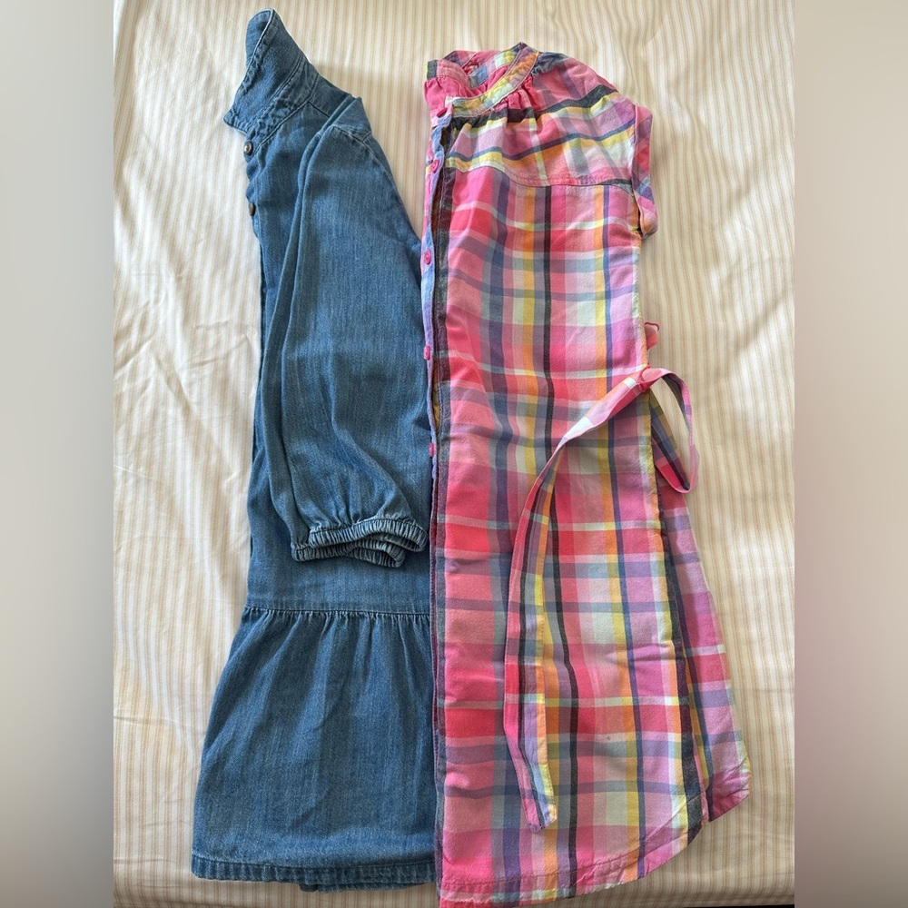 Old Navy Light Blue Kids Casual Dress - Gap Colorful Kids Casual Dress